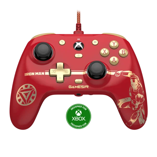 GameSir G7 HE Wired Controller Marvel Edition for Xbox – Iron Man Design & High Performance