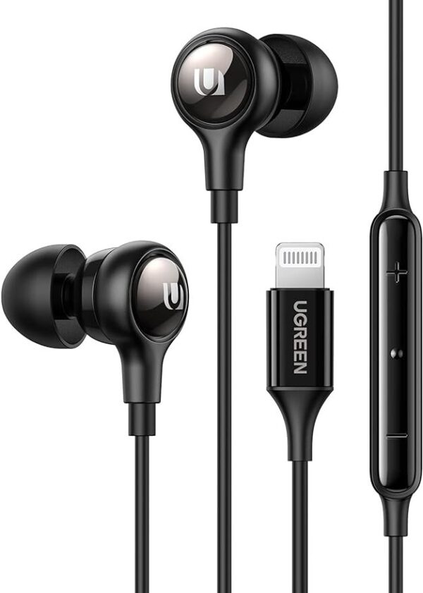 UGREEN IN-EAR EARPHONES WITH LIGHTNING CONNECTOR 30631