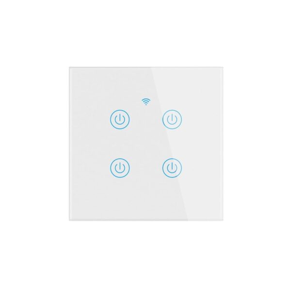 BLUPEBBLE HOM SMART WALL SWITCH 4 GANG HM-SMT4WALLSWITCH-WH - Image 8