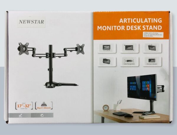 NEWSTAR ARTICULATING MONITOR DESK STAND LDT30T024 - Image 2