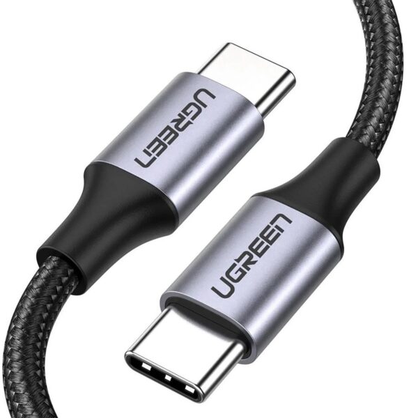 UGREEN TYPE C 2.0 MALE TO TYPE C 2.0 MALE 5A DATA CABLE 70428