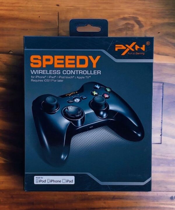 PXN SPEEDY GAME CONTROLLER WIRELESS JOYSTICK BLACK PXN-6603 - Image 2