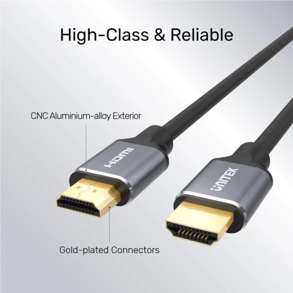 UNITEK HDMI 2.1 MALE TO MALE CABLE (8K60HZ) 2M/3M/5M - Image 6