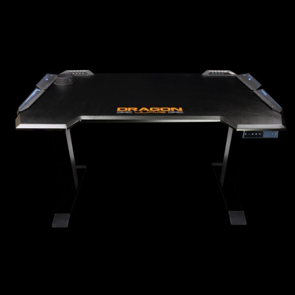 DRAGON WAR HEIGHT ADJUSTABLE GAMING DESK GT-007 - Image 2