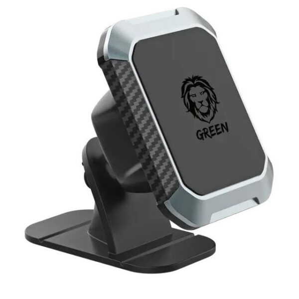 GREEN MAGNETIC CAR PHONE HOLDER BLACK