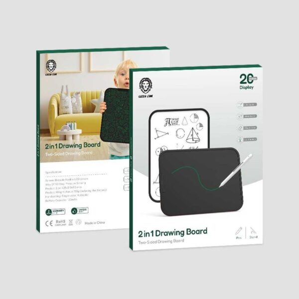 GREEN LION 2 IN 1 LCD DRAWING BOARD 20 INCH BLACK GN2IN1LCDDRB