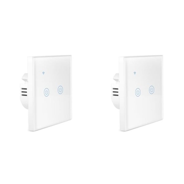 BLUPEBBLE HOM SMART WALL SWITCH 2 GANG HM-SMT2WALLSWITCH-WH - Image 4