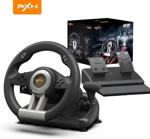 PXN RACING WHEEL FOR PS3/ PS4 /XBOX ONE /XBOX SERIES X/S NINTENDO SWITCH PXN-V3 PRO