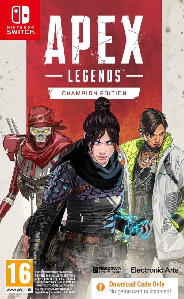 NINTENDO SWITCH APEX LEGENDS CHAMPION EDTION GAME CD