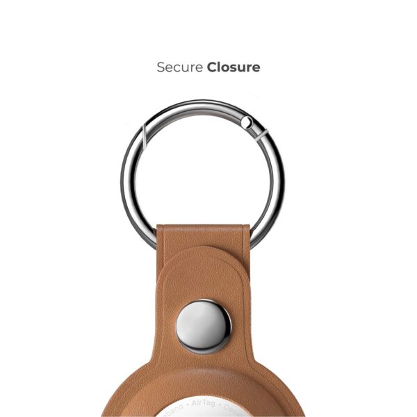 BLUPEBBLE CLASSIC LEATHER KEY RING - Image 3