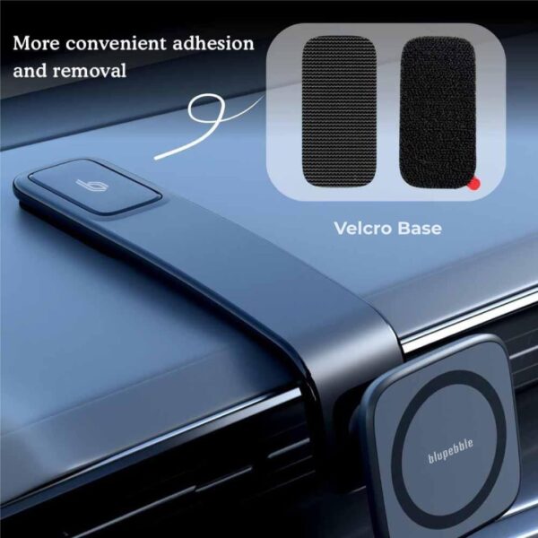 BLUPEBBLE NAVI MAGNETIC MOUNT WITH MAGSAFE PHONE HOLDER BLACK BP-NAVIMAGMOUNT-BK - Image 4