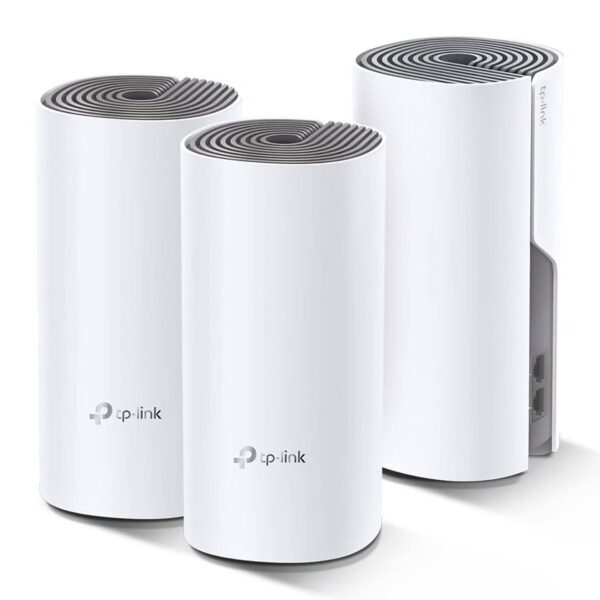 TP LINK AC 1200 WHOLE HOME MESH WIFI SYSTEM DECO E4 3 (PACK)