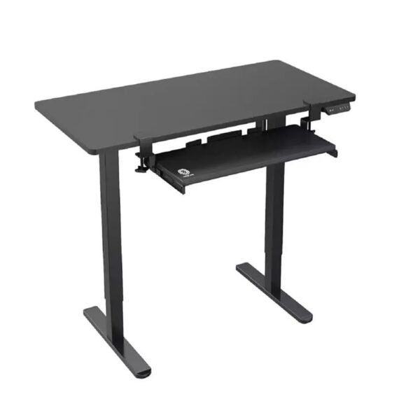 GREEN LION STANDING DESK WITH KEYBOARD TRAY BLACK