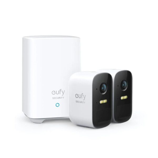 EUFY EUFYCAM SECURITY CAMERA 2C 2+1 KIT GRAY+WHITE T88313D2