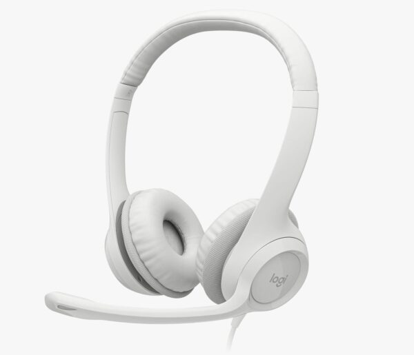 LOGITECH HEADSET USB H390 WHITE 981-000406