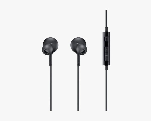 SAMSUNG WIRED HEADSET 3.5MM JACK BLACK EO-IA500BBEGWW - Image 2