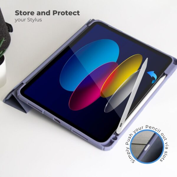 BLUPEBBLE IPAD 10.2 INCH 7/8/9TH GENERATION HYBRID FOLIO CASE - Image 3