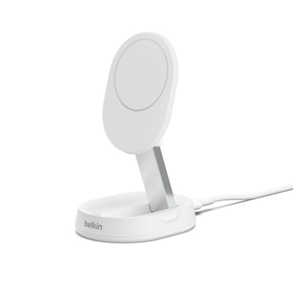 BELKIN BOOST CHARGE PRO 15W CONVERTIBLE MAGNETIC CHARGING STAND WHITE WIA008MYWH