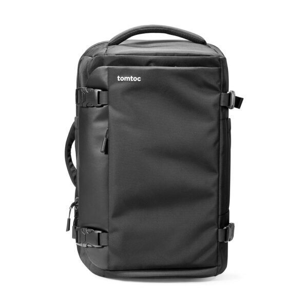 TOMTOC NAVIGATOR T66 17 INCH TRAVEL LAPTOP BACK PACK BLACK T66M1D1