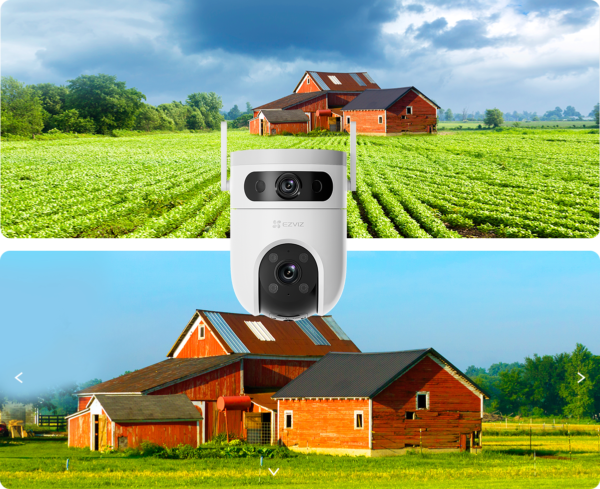 EZVIZ H9C Smart Home Camera - Dual-Lens, 3K+ Resolution, AI Tracking - Image 3