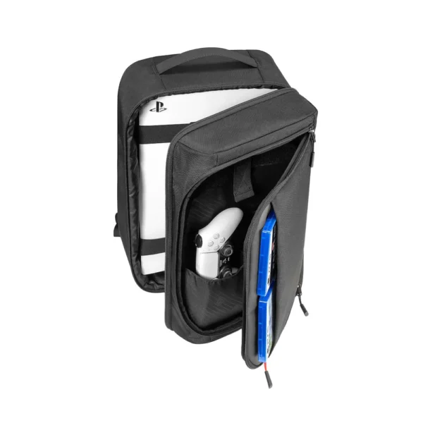 Tomtoc Navigator G43 PS5 Backpack (Black, G43M1D1) - Secure and Stylish Console Carrying Solution - Image 5