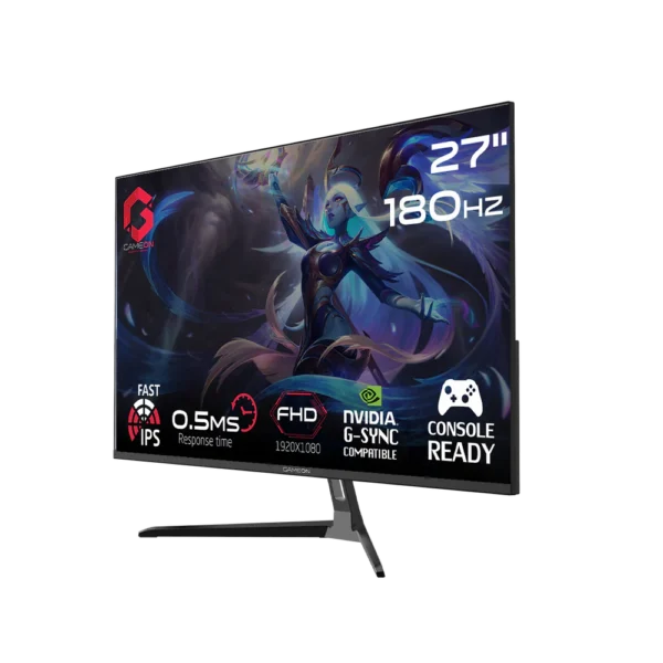 GameOn 27-Inch Gaming Monitor (FHD, 180Hz, HDMI 2.1, Model GOPS27180IPS) - Smooth and Immersive Gameplay - Image 2