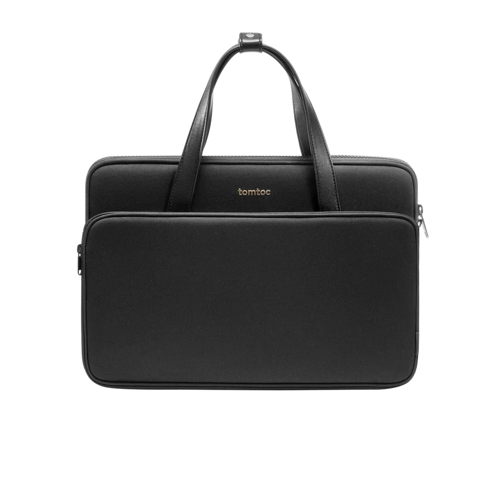 TOMTOC A12 Laptop Shoulder Bag - Black