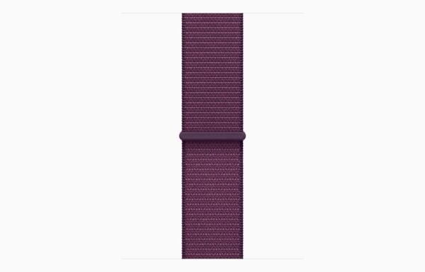 Apple Watch Series 10 42mm GPS Rose Gold Aluminium with Plum Sport Loop MWWK3 | Sleek Design with Fitness Tracking - Image 3