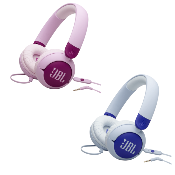 JBL Junior 320 Kids On-Ear Headphones - Safe, Comfortable, and Durable Audio for Kids