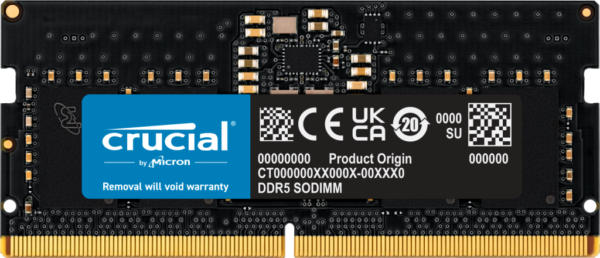 Crucial 8GB DDR5-5600 Laptop RAM (CT8G56C46S5)