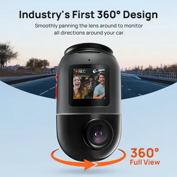 70MAI DASH CAM OMNI (64G) GRAY X200 - Image 11