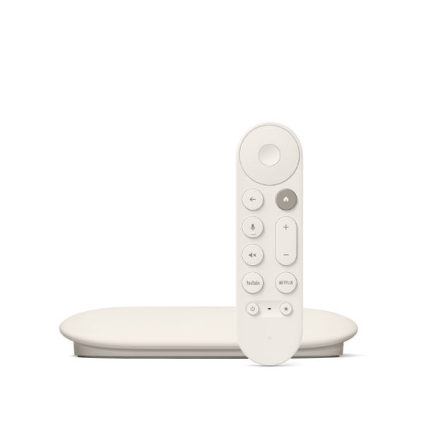 Google TV Streamer 4K Porcelain GA05662 - Stunning Entertainment