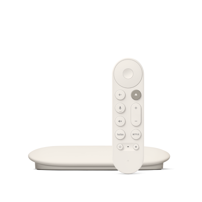 Google TV Streamer 4K Porcelain GA05662 - Stunning Entertainment