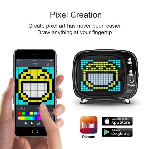 DIVOOM TIVOO SMART PIXEL-ART BULETOOTH SPEAKER - Image 4