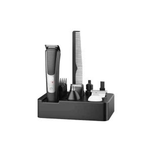 Green Lion 5 in 1 Grooming Set: Ultimate Versatility in Classic Black