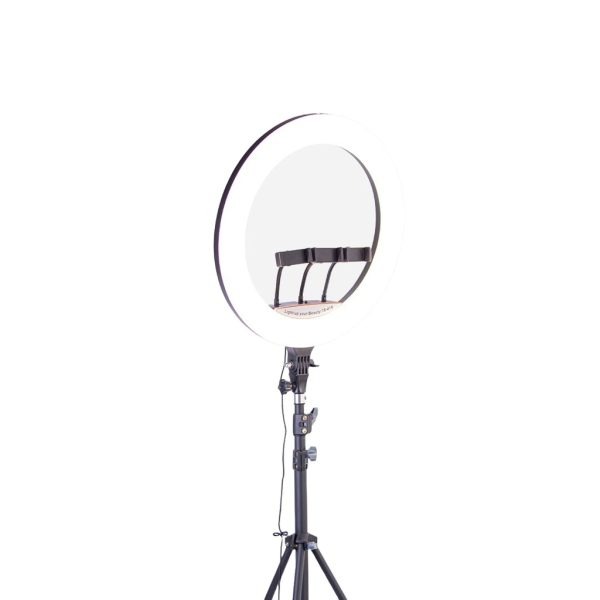 Green Lion Ring Light - Illuminate Your Content Creatively
