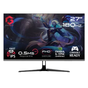 he GAMEON 27-Inch Gaming Monitor (Model: GOPS27180IPS) is a cutting-edge display designed to elevate your gaming experience.