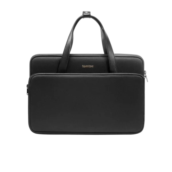 TOMTOC A12 Laptop Shoulder Bag - Black