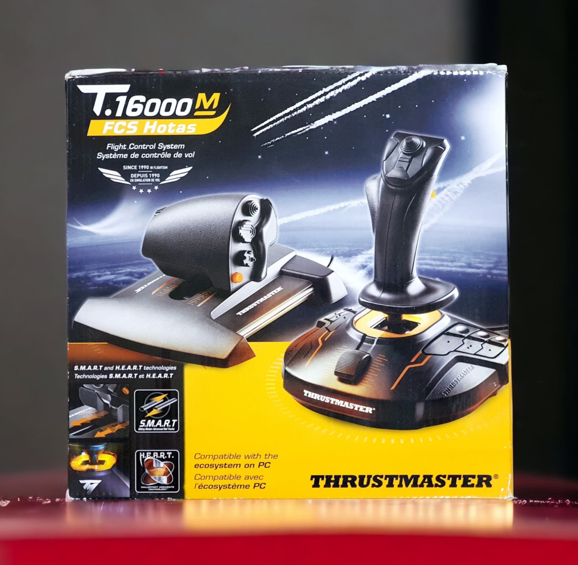 THRUSTMASTER T16000M FLIGHT HOTAS Control System - Precision and ...