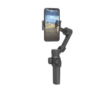 Porodo 3-Axis Smartphone Gimbal Stabilizer - Professional Video Quality