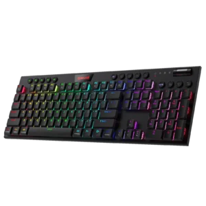 Take your gaming experience to the next level with the Redragon K618 Horus Wireless RGB Mechanical Keyboard