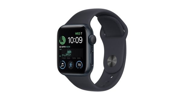 APPLE WATCH SE 44MM GPS 2ND GEN ALUMINUM CASE MIDNIGHT MNTG3