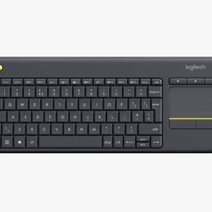 Logitech K400 Plus Wireless Touch Keyboard - Versatile Control