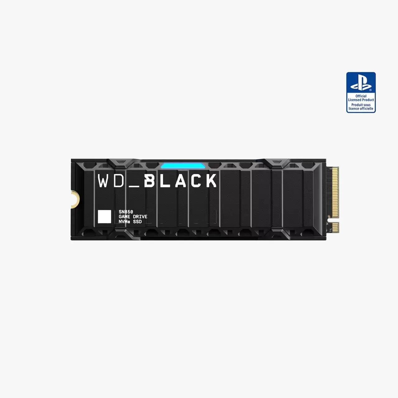 Western Digital Black SN850 1TB NVMe store Internal SSD w Heatsink PS5 Compatible