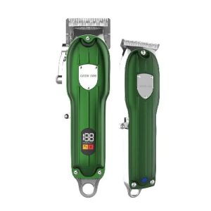 Green Lion 2-in-1 Hair Trimmer - Precision Grooming for Stylish Haircuts