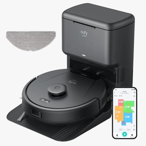 EUFY L60 Hybrid Robot Vacuum: Powerful Cleaning & Self-Empty Station