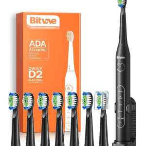Advanced Electric Toothbrush with 8 Heads | Effective Dental Care