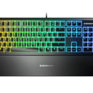 SteelSeries APEX 3 Gaming Keyboard | RGB, Whisper-Quiet Switches