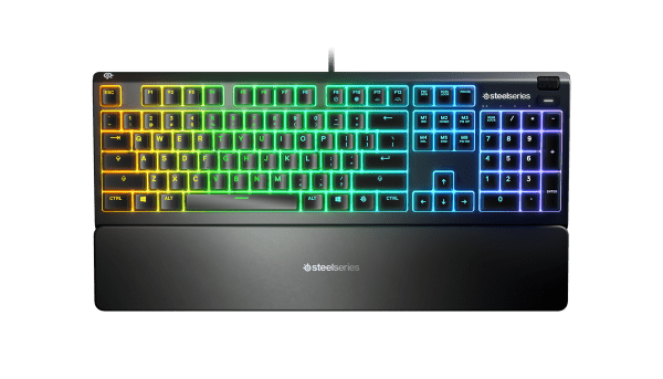 SteelSeries APEX 3 Gaming Keyboard | RGB, Whisper-Quiet Switches